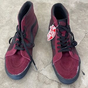 Red Suede Vans